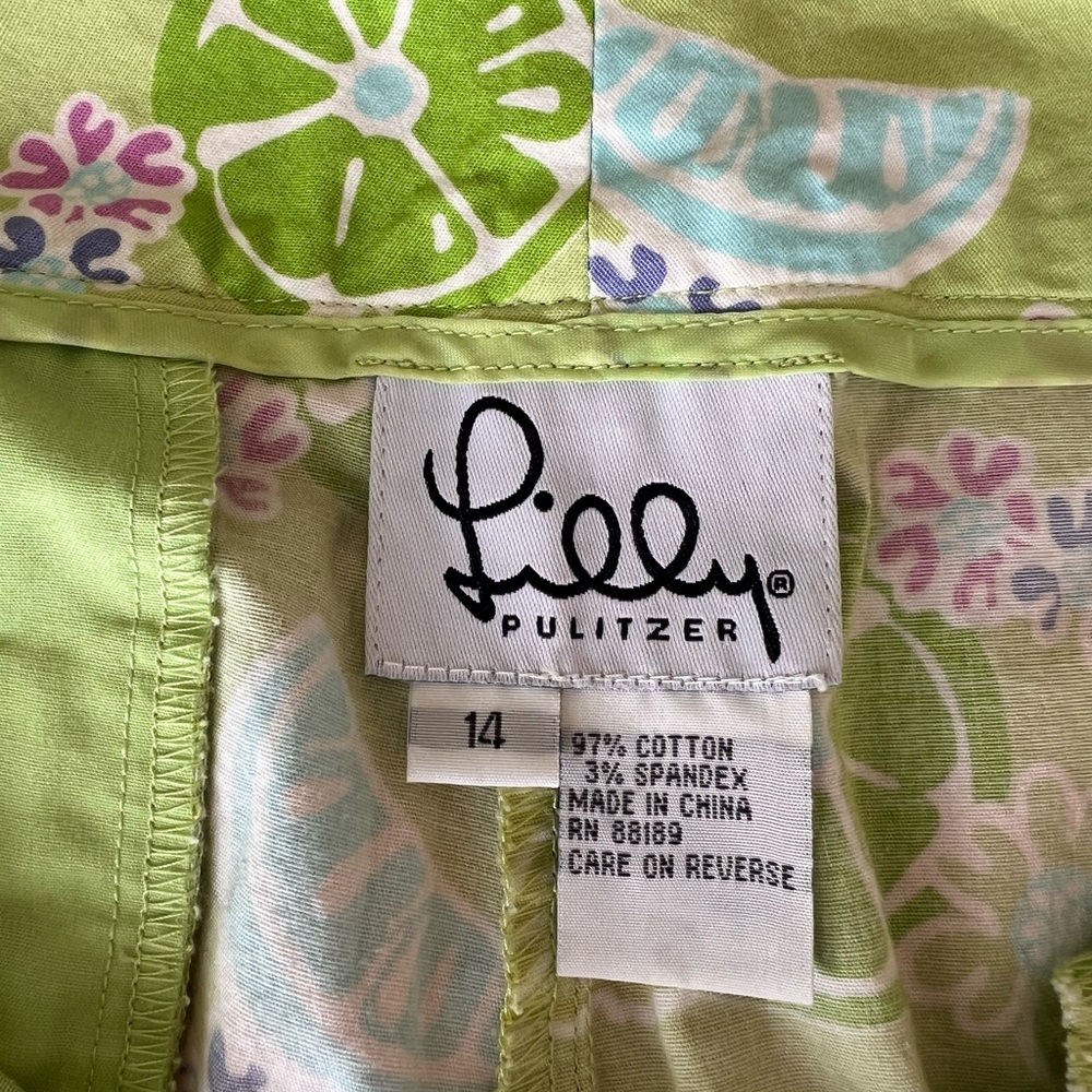 Vintage Lily Pulitzer Capris size 14